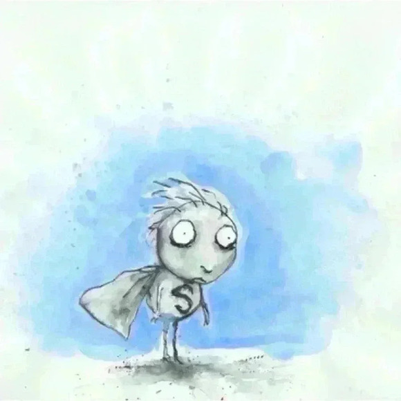 Tim Burton Exhibition Y2K Handmade Stain Boy Silver Adjustable Ring Emo Retro - Picture 2 of 7